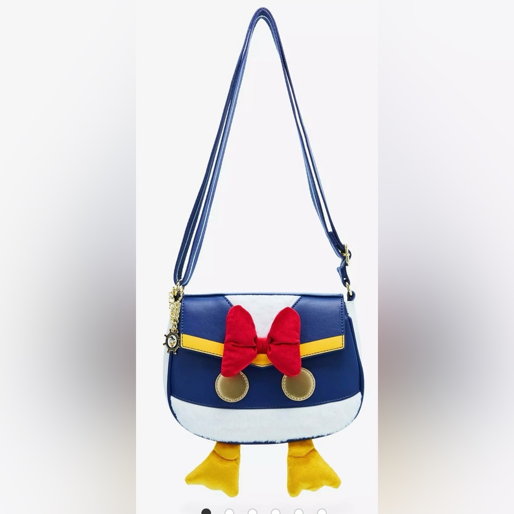 NWT Her Universe Disney’s Donald Duck cosplay crossbody bag